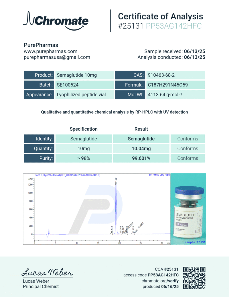Semaglutide 5mg vial - Image 3