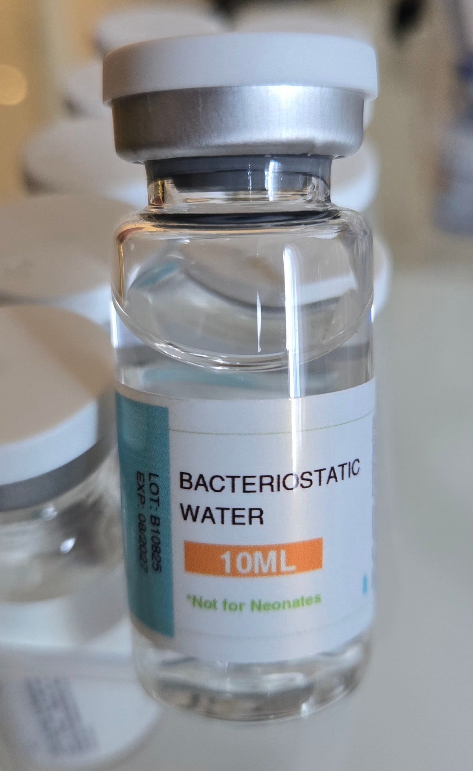 BAC water 3ml / 10ml - Image 2